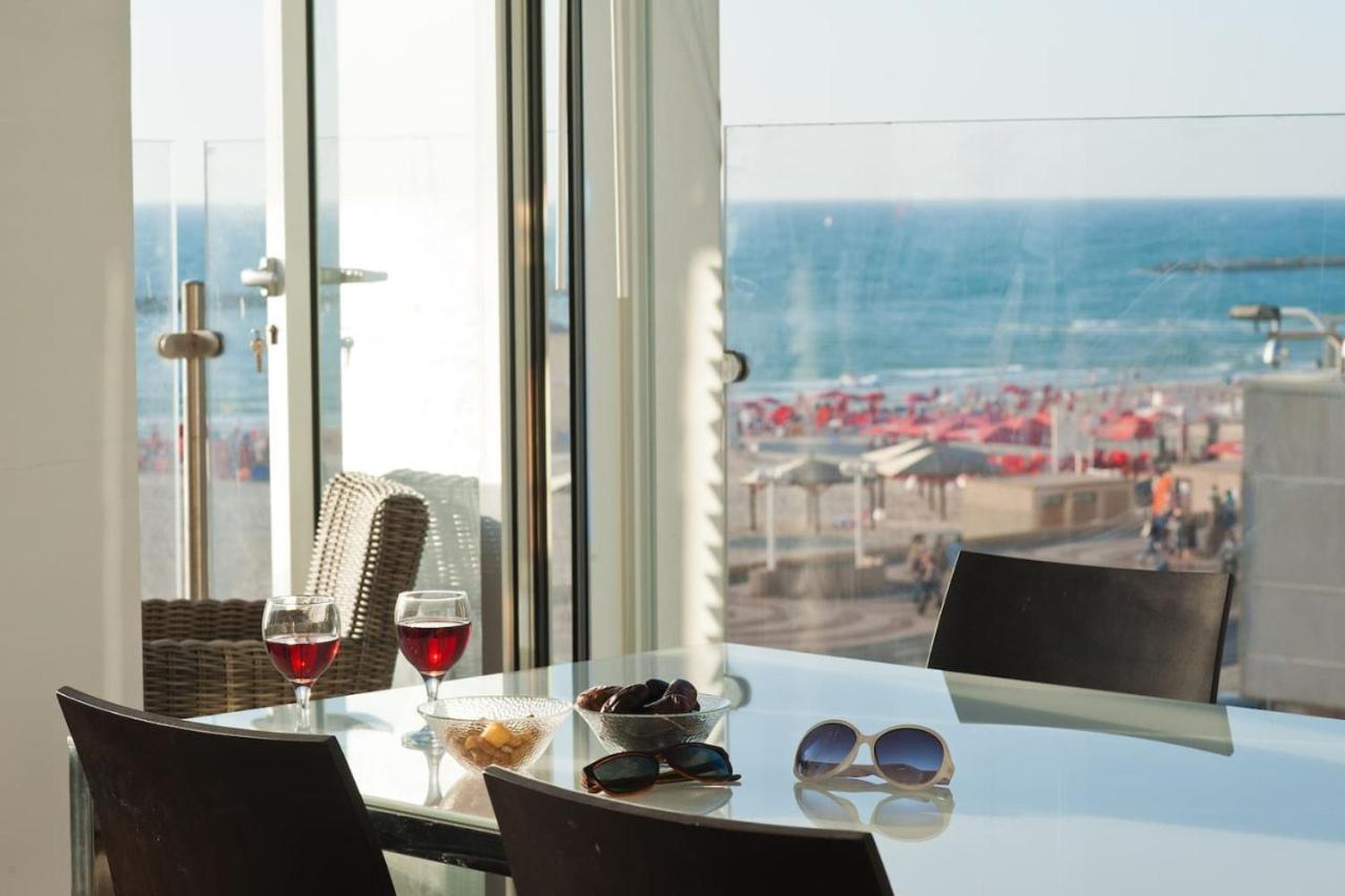 Beach And Sunset Panorama Apartment By Sea N' Rent Tel Aviv Bagian luar foto